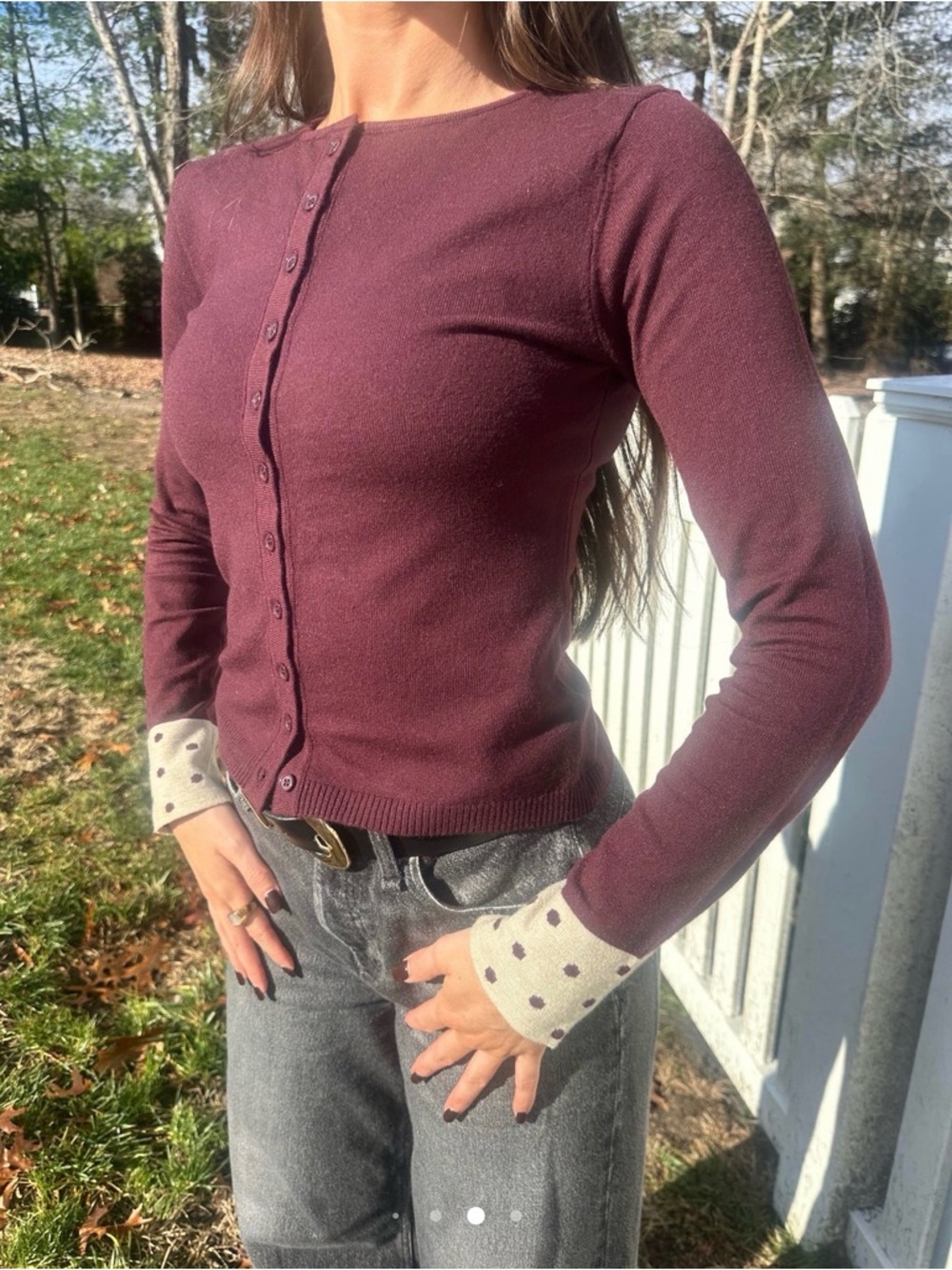 The Dottie Cardigan by Blue Blush
